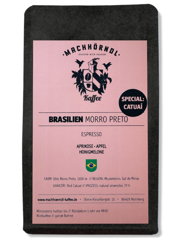 BRASILIEN Morro Preto Catuaí from Machhörndl Kaffee