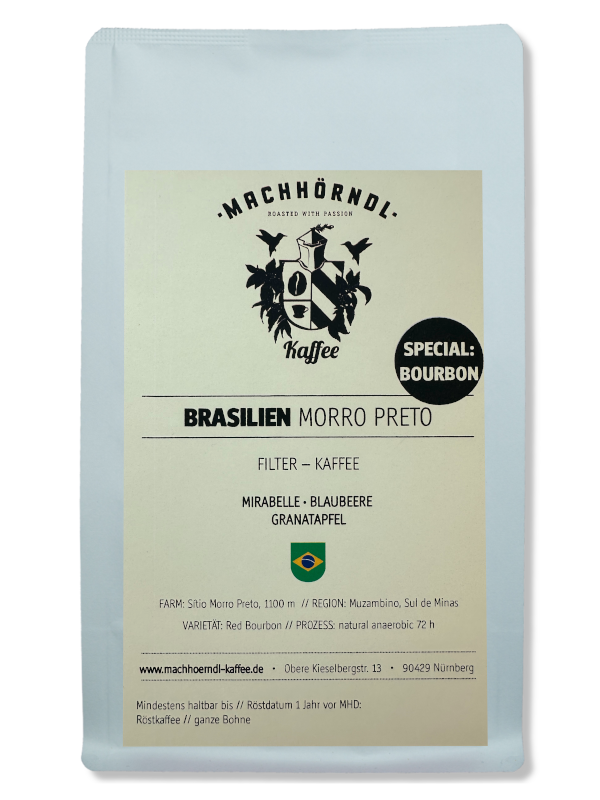 BRASILIEN Morro Preto Bourbon from Machhörndl Kaffee