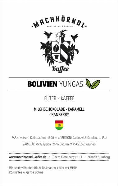 BOLIVIEN Yungas - unverpackt