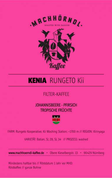 KENIA Rungeto Kii - unverpackt
